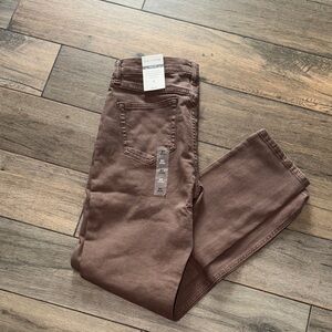 Sun + Stone Men's Slim Jeans in Brown